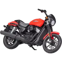 MAISTO - Moto Coleccionable Escala 1/18 Harley Davidson Street 750