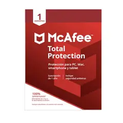 MCAFEE - Antivirus Total Protection 1 Dispositivo 1 Año