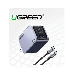UGREEN - Cargador Nexode Pro 65w 25870 3 Puertos