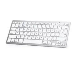 WEIBO - Teclado Inalambrico Bluetooth Para Andmacpc Delgado Wb8022