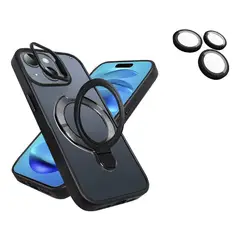 GENERICO - Estuche Funda Forro + Protector De Cámara Para iphone 16