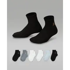 NIKE - MEDIAS JORDAN NIÑOS EVERYDAY ESSENTIALS BJ0593-G0J 6 P 5 A 7 AÑOS