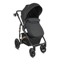 BEBESIT - Coche Bebe Moises Spring Gold Negro