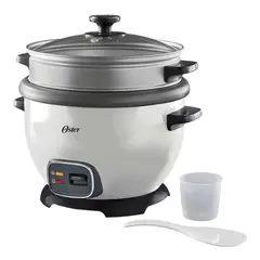 OSTER - Olla arrocera multiusos 1.8 litros con vaporera