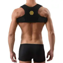 GENERICO - Corrector Espalda Postura Alivia Dolor Hombros Adaptable Talla S-M