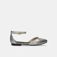 BATA - Baletas Para Mujer Plateado Jezia