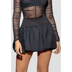 ATYPICAL - Falda Corta Mujer Negro 106060
