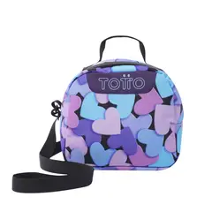 TOTTO - Lonchera Borrador Azul con Aislamiento Térmico
