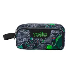 TOTTO - Cartuchera Multiuso Agapec Gris