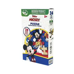 RONDA - ROMPECABEZAS X 24 PZAS MADERA MICKEY PZD-0001-01