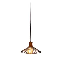 GENERICO - Lámpara Decorativa de Techo Rejilla Estilo Industrial