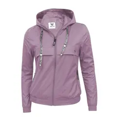 MODA EN CIRCUITO - Chaqueta Impermeable Rompevientos para Mujer