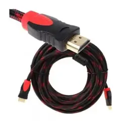 GENERICO - Cable Hdmi 20 Metros Doble Filtro Mallado Punta Dorada