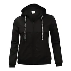 MODA EN CIRCUITO - Chaqueta Impermeable Rompevientos para Mujer