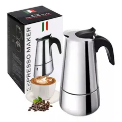 GENERICO - Cafetera Moka Italiana Café Espresso Acero Inoxidable