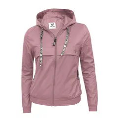 MODA EN CIRCUITO - Chaqueta Impermeable Rompevientos para Mujer