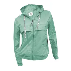 MODA EN CIRCUITO - Chaqueta Impermeable Rompevientos para Mujer