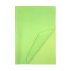 GARABATOS - Papel Seda 50 X 70 Verde Limón Pack x 5 Unidades