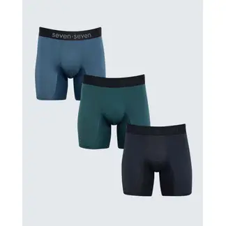 SEVEN SEVEN - Boxer Para Hombre Fleat Seamer Medio Color Azul Marca #45000365
