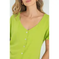 RAGGED - Blusa chrissy Verde manzana Ragged.
