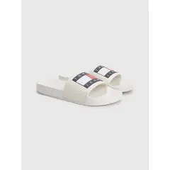TOMMY HILFIGER - Sandalias Beige con parche Essential