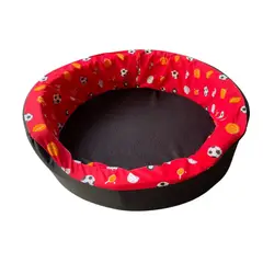 PETS ACCESORIOS - Cama Eco Pets Mediana Rojo