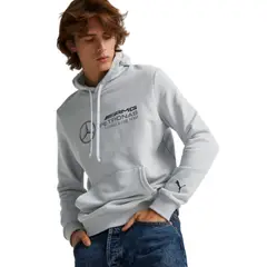 PUMA - Hoodie Mercedes Amg Petronas Motorsport F1 Hombre-Gris