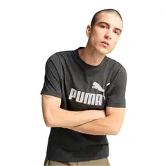 PUMA - Camiseta Essentials No. 1 Hombre-Gris