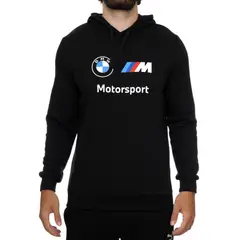 PUMA - Hoodie Bmw M Motorsport Essential Hombre-Negro