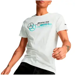 PUMA - Camiseta Mercedes-Amg Petronas Motorsport Hombre-Blanco