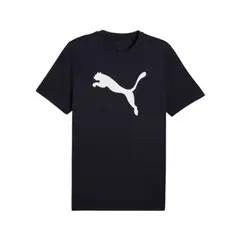 PUMA - Camiseta Ess Poly Tee Hombre-Azul