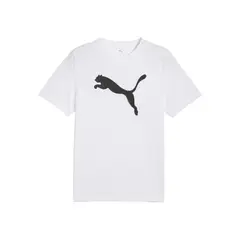 PUMA - Camiseta Ess Poly Tee Hombre-Blanco