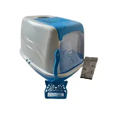 PETS ACCESORIOS - Arenera Pocket Cat Azul