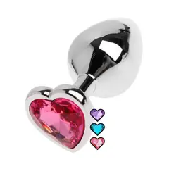 GENERICO - Plug Anal Corazón Talla S Acostumbrador Iniciador Dilatador