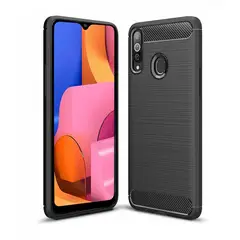 GENERICO - Funda Tipo Carbono Fiber Para SAMSUNG GALAXY A20S