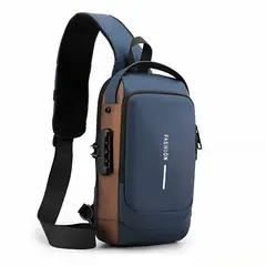 DAYOSHOP - Bolso Manos Libres Tipo Pechero Para Hombre Con Clave