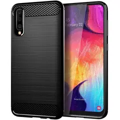 GENERICO - Funda Tipo Carbono Fiber Para SAMSUNG GALAXY A50 A50S