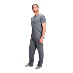 ROMANELLA - Pijama Para Hombre Martin CL Gris