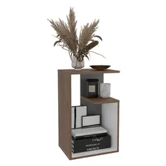RTA DESIGN - Mesa Auxiliar Evert Castaño y Blanco Duqueza con diseño moderno y espacio para ubicar objetos