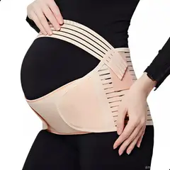 DAYOSHOP - Fajas Maternidad Elástico Ajustable Cinturón Lumbar Prenatal