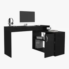 RTA DESIGN - Escritorio Mafe Wengue con amplio espacio de trabajo