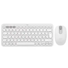 LOGITECH - Combo Bluetooth Teclado K380S + Mouse M196 Blanco