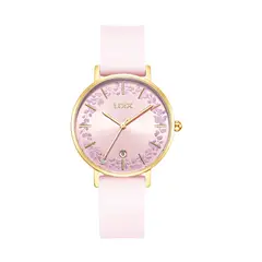 LOIX - Reloj mujer L1292-2 Purpura con dorado tablero purpura