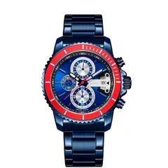 GFORCE - Reloj G-force H3843g Cronografo Funcional Acero + Estuche