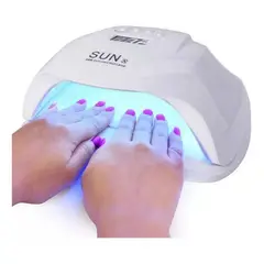 DAYOSHOP - Lampara Led-uv De Uñas Gel Profesional Secado Rapido 48 Wats