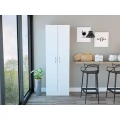 RTA DESIGN - Alacena Multiusos Adelle Blanco con Variedad de Entrepaños