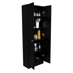 RTA DESIGN - Alacena Benna Wengue con Cinco Entrepaños Para Almacenamiento  ZF