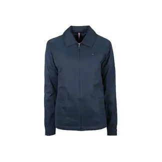 TOMMY HILFIGER - Chaqueta azul con cierre de cremallera