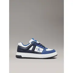 CALVIN KLEIN - Tenis azul basket con cremallera para niño