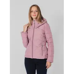 CALVIN KLEIN - Chaqueta morado stretch acolchada